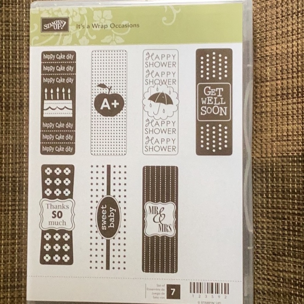 STAMPIN’ UP! IT’S A WRAP OCCASION